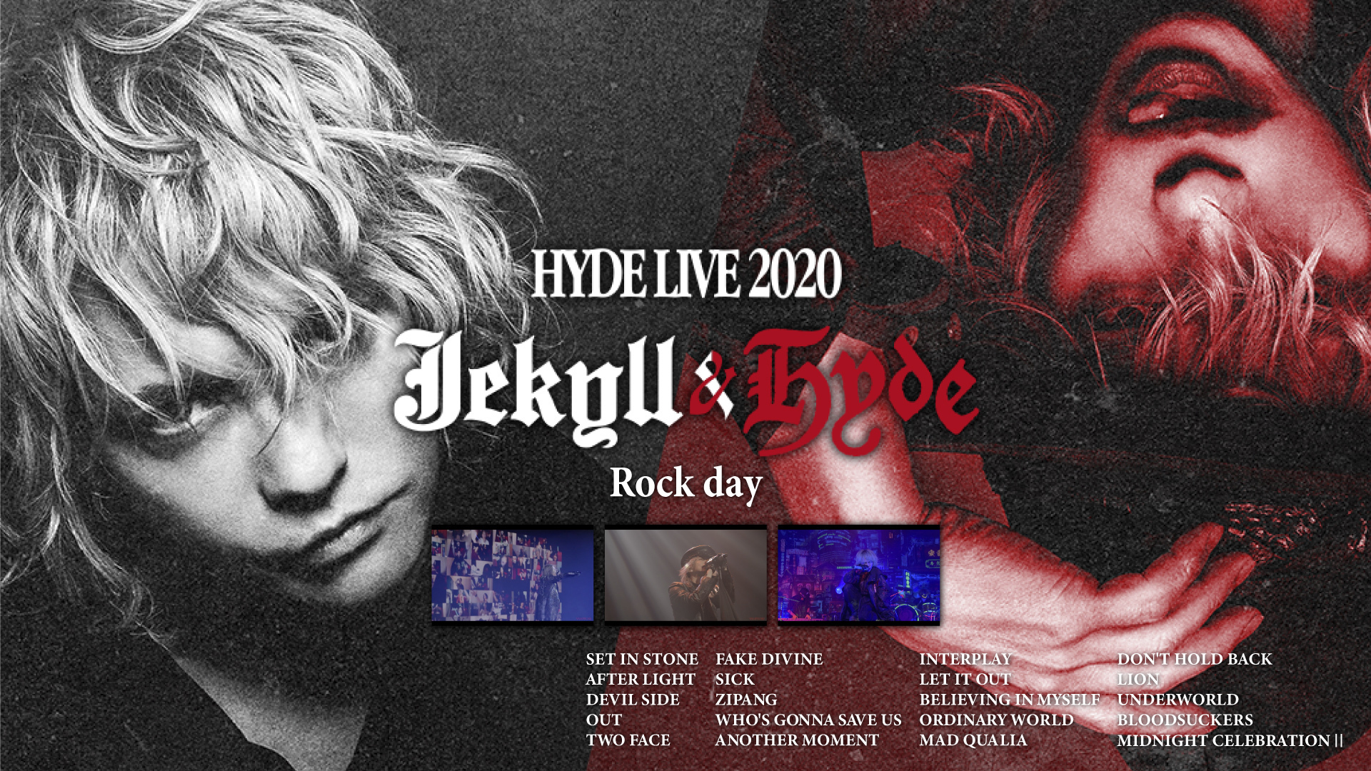 HYDE LIVE 2020 Jekyll & Hyde Rock Day