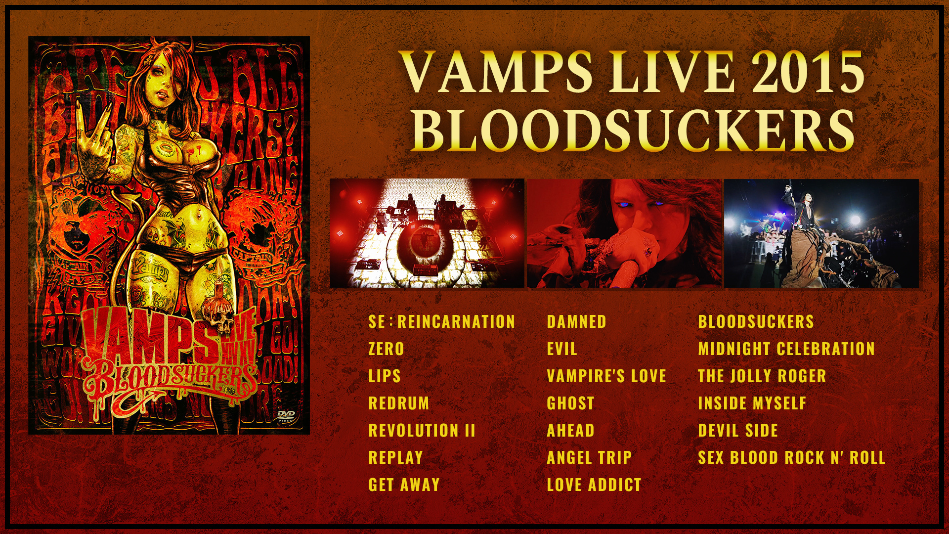 VAMPS LIVE 2015 BLOODSUCKERS